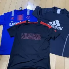 umbro 140cm addidas130cm 他　半袖Tシャツ スポーツ