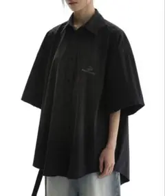 MASONPRINCE オーバーサイズワンポイントロゴシャツ