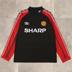98-99 マンチェスター・ユナイテッド ハーフジップ トレーニングウェア 長袖