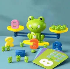 カエルのてんびん　さんすうの練習