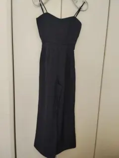 LACOLEポリデニムサロペット【インディゴS】未着用のサムネイル