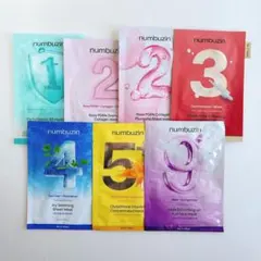 numbuzin シートマスク 7種類セット