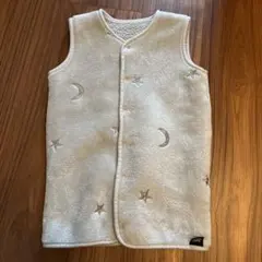 PUPPA PUPO フランネル フリース スリーパー★Sサイズ★星と月