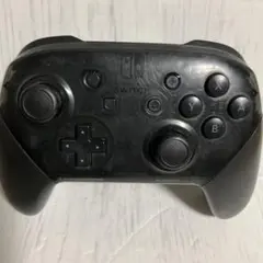 Nintendo Switch プロコントローラー ブラック　ジャンク品