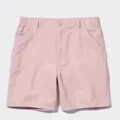 ユニクロ　m ショートパンツ　コーデュロイ　ピンク