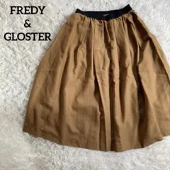 FREDY&GLOSTERマスタード　フレアスカートのサムネイル