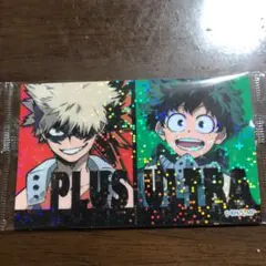 僕のヒーローアカデミア　ウエハース　キラシール　#爆豪勝己&緑谷出久