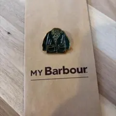 Barbour ピンバッジ　ジャケット　未使用
