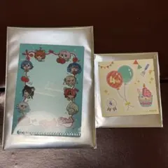 にじさんじ 8周年 特典 ミニクリアファイル にじぱぺ用ステッカー