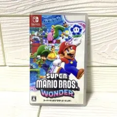 スーパーマリオブラザーズ・ワンダー　中古　ほぼ新品　１度だけプレイ　Switch