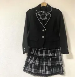 MARIA RJUE フォーマルセット ブラック　チェック160