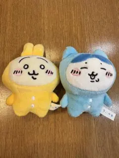 ちいかわ ぬいぐるみBIG2 パジャマパーティーズ うさぎ ハチワレ 2点セット