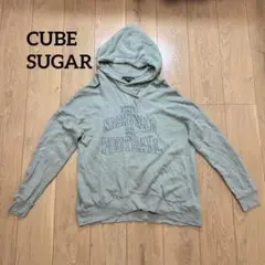CUBE SUGAR キューブシュガー プルオーバーパーカー 薄手 M