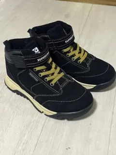 SUPERSTAR ハイカットスニーカー 20.0cm ブラック/イエロー