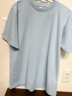 半袖Tシャツ 日本地図プリント ライトブルー L
