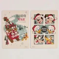 即購入可 ディズニーストア じゃんけんカード クリスマス コンプ