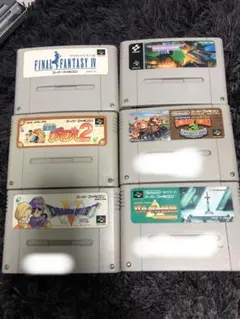 スーパーファミコン ゲームソフト 6本セット