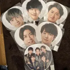嵐 ジャンボ うちわ セット