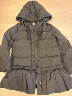 ANNA SUI Mini フリル付きダウンコート 130