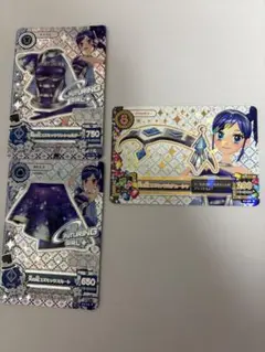 排出版》霧矢あおい アイカツ 天の川コズミックコーデ 3枚セット