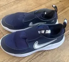 NIKE フレックスランナー3 ネイビー23.5cm