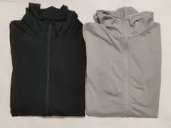 ユニクロ エアリズム UVカットメッシュパーカ レディース L 2枚セット