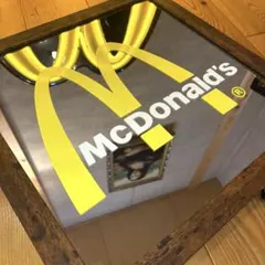 マクドナルド　パブミラー　サイン　鏡　キャラクター　アドバタイジング　ミールトイのサムネイル
