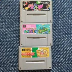 スーパーファミコン ゲームソフト 3本セット