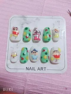 クレヨンしんちゃん ネイルチップ 10個セット