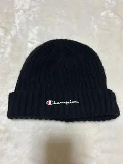 Champion ブラック ニット帽 ケーブル編みのサムネイル