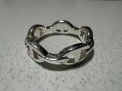 アンシェネチェーンリング シルバーリング　19号