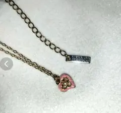 ANNA SUI アナスイ ハート パール ネックレス ピンクのサムネイル