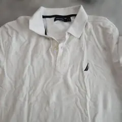NAUTICA ポロシャツ ホワイト XL