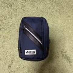 LOGOS ボディバッグ ネイビー