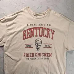 KFC Tシャツ ケンタッキーフライドチキン　企業ロゴ　公式