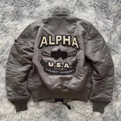 2026年最新】alpha ma-1 シルバーの人気アイテム - メルカリ