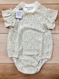 花柄 フリル ロンパース 70cmのサムネイル