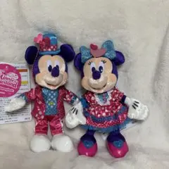 パルパルーザ　ミニーのファンダーランド　ぬいぐるみバッジ　ミッキー・ミニー
