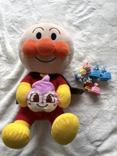 アンパンマン　人形　ぬいぐるみ　ガチャガチャ