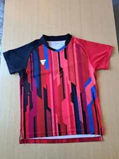 VICTAS 卓球ウェア Mサイズ レッド/ブラック