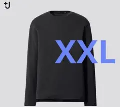 ユニクロ +J スーピマコットンクルーネックT ブラック XXL