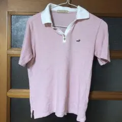 CROCODILE 半袖ポロシャツ M ピンク