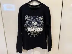 KENZO トラ刺繍 スウェット Sサイズ ブラック