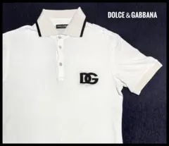DOLCE&GABBANA ドルチェ&ガッバーナ ポロシャツ italy製 ロゴのサムネイル