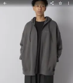 niko and ... NUMERALS ロゴパーカーM ブラック