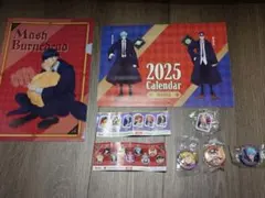 マッシュル×くら寿司 2025年カレンダー　クリアファイル