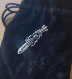 LION HEART KINGDOM ゴシックダガーネックレス シルバー