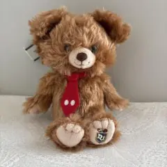 【匿名配送】ユニベアシティ　モカ　バッジ付きキーチェーン