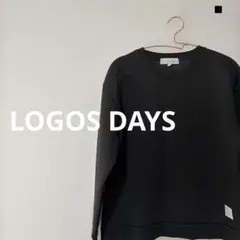 しまむらLOGOS DAYS/キッズトレーナー長袖　ブラック　160㎝のサムネイル