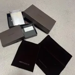 ココマイスター 2つ 空き箱 ベルベット袋付き
